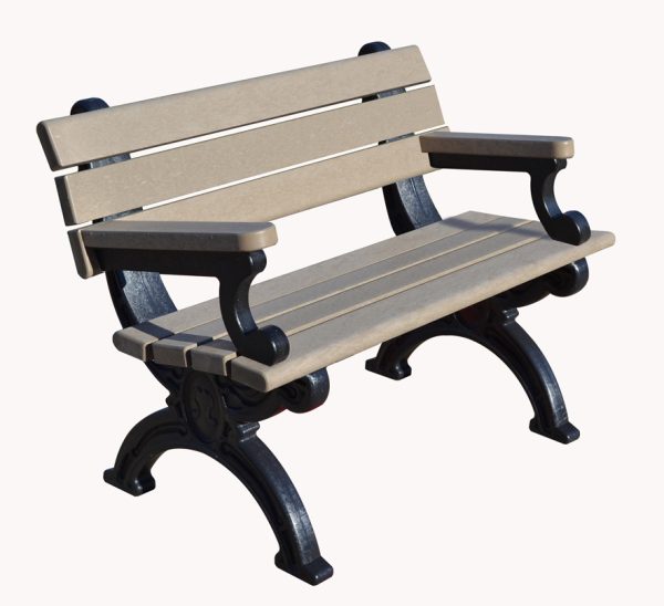 Silhouette Park Bench