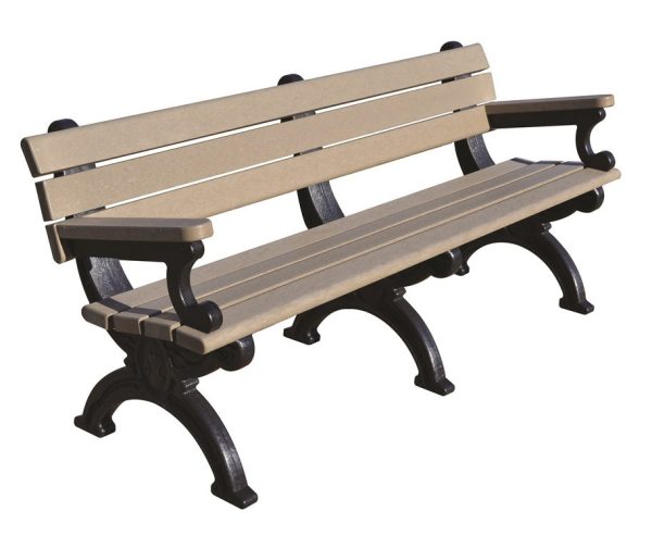Silhouette Park Bench