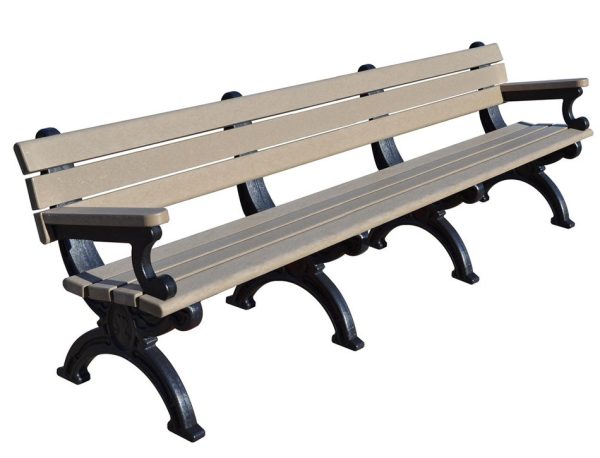 Silhouette Park Bench