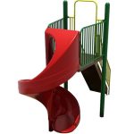 spiral slide playsets