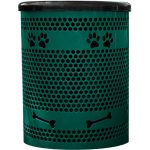 tidy up trash receptacles