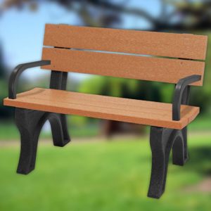 Traditional Recycled Park Bench