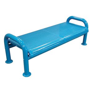 U-Leg Perforated Bench Without Back