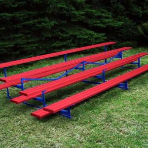 4 Row Powder Coated Bleachers