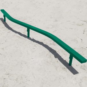 curved balance beam