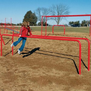parallel bars playground structure