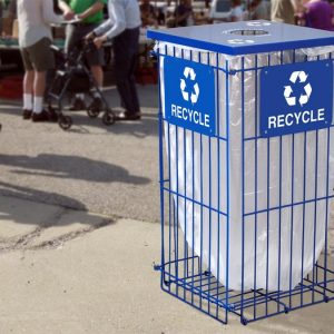 Clean Grid Fully Collapsible Recycling Unit