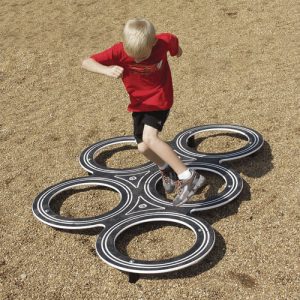 tire challenge playground