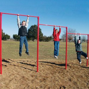 triple horizontal bar