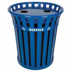 36 Gallon Wydman Recycling Receptacle