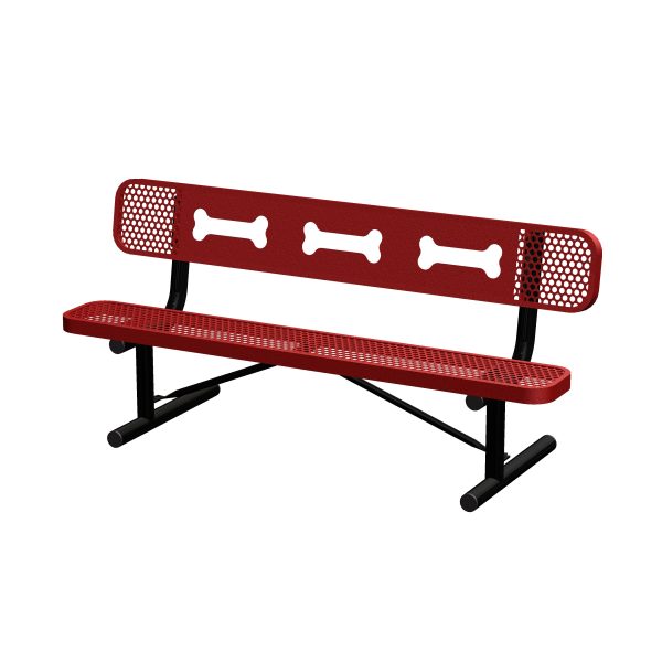 B6WBULPERFP red black bone patter tri