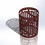 TR32CLASSIC DRUM bones burgundy