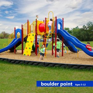 Boulder Point playground system