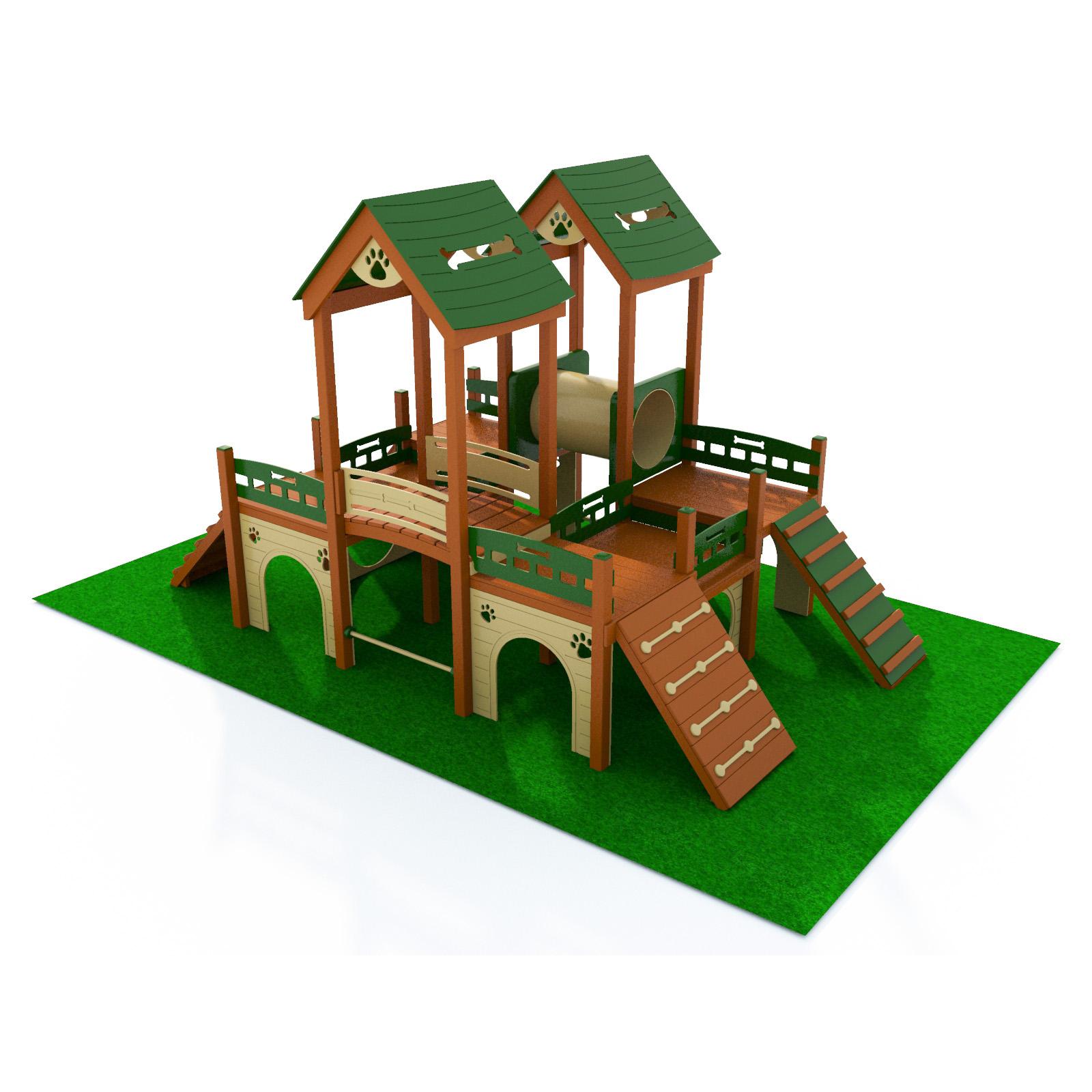 Low Profile Kennel Club Playground