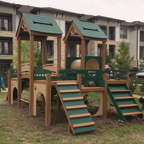 Dog cheap playset outdoor
