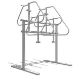 ultra space saver bike rack