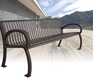 powder coated benches, premium collection