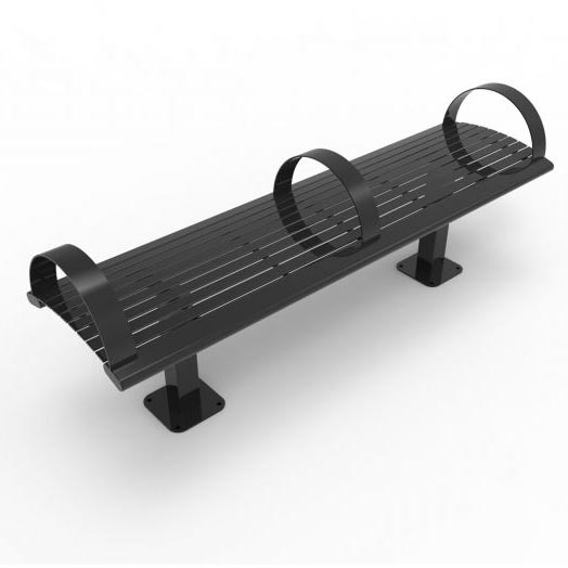 Richmond Steel Bench without back