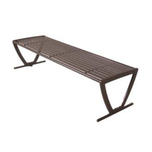 The Augusta Bench without Back is perfect for any outdoor setting!