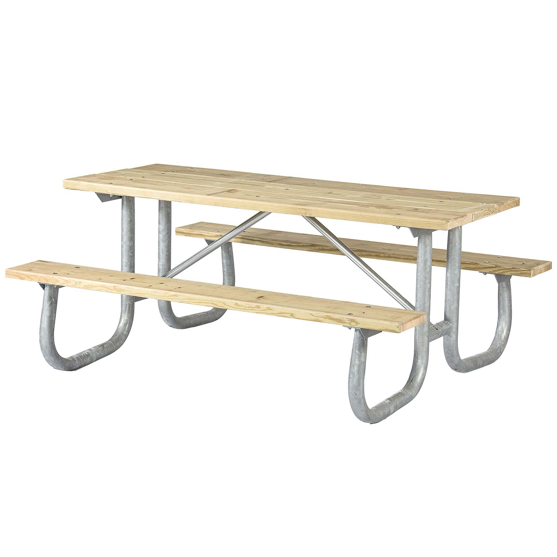 Welded Frame Extra Heavy Duty Picnic Table