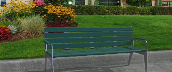 Plaza Park Bench