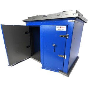 Broot Waste Receptacle front doors