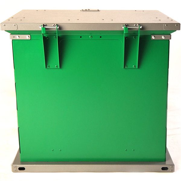 bruin storage container green charcoal hinges