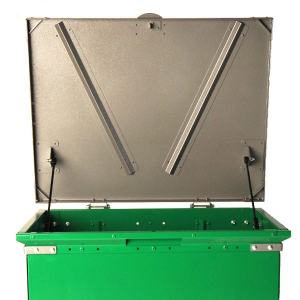 bruin storage container green charcoal shock lift