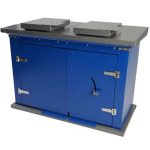 camper waste receptacle dual stream