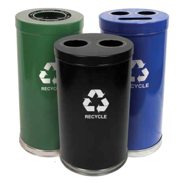 Emoti-Can Recycling Receptacles