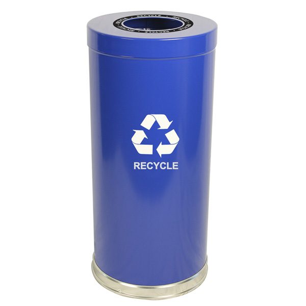 Emoti-Can Recycling Receptacles one opening