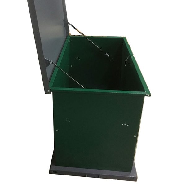 kit storage container powder coated