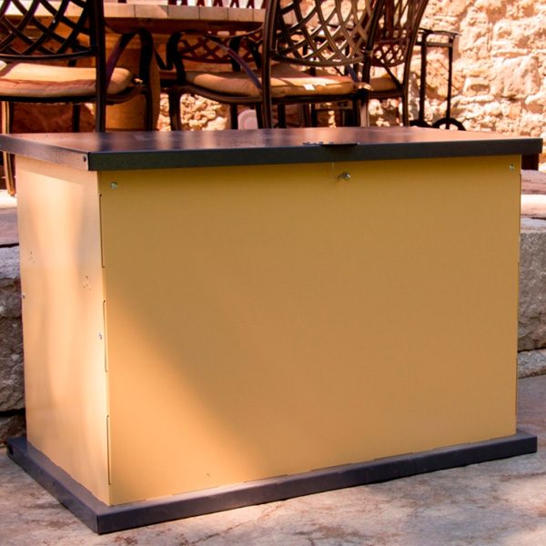 kit storage container snap hook beige