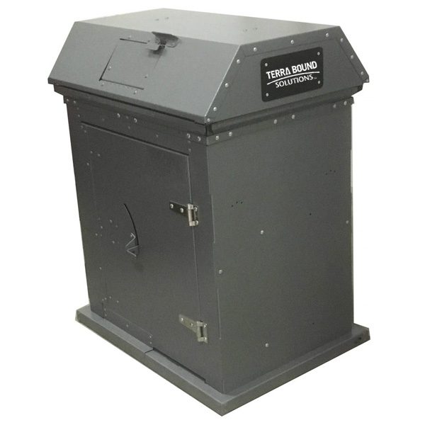 picnic waste receptacle charcoal