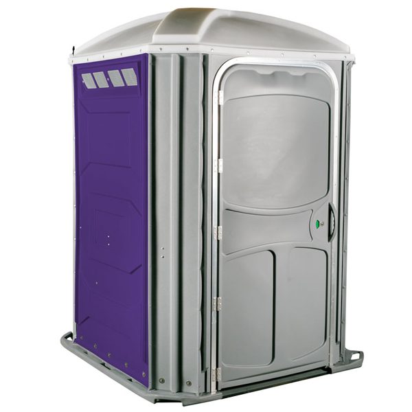 comfort xl portable toilet purple