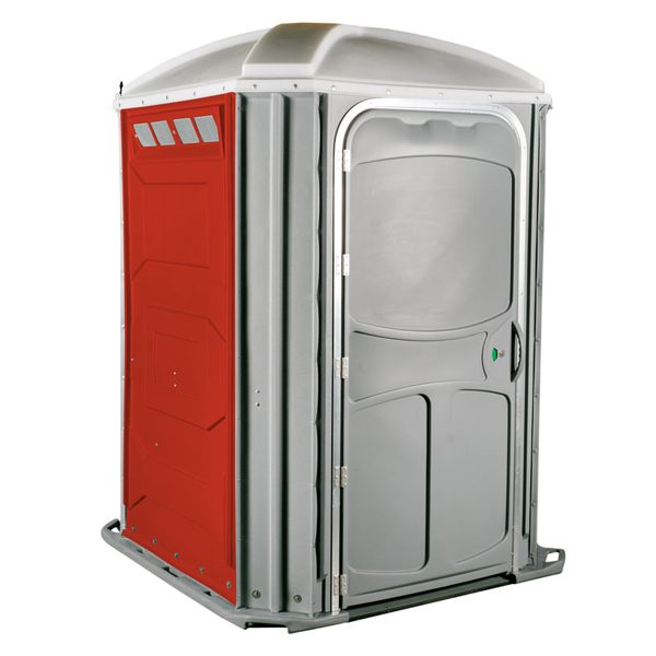 comfort xl portable toilet red