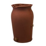 impressions amphora 50 gallon rain barrel terra cotta