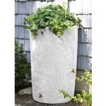 impressions bark 90 gallon rain barrel