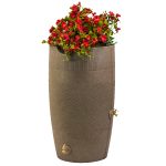 impressions havana 50 gallon rain barrel