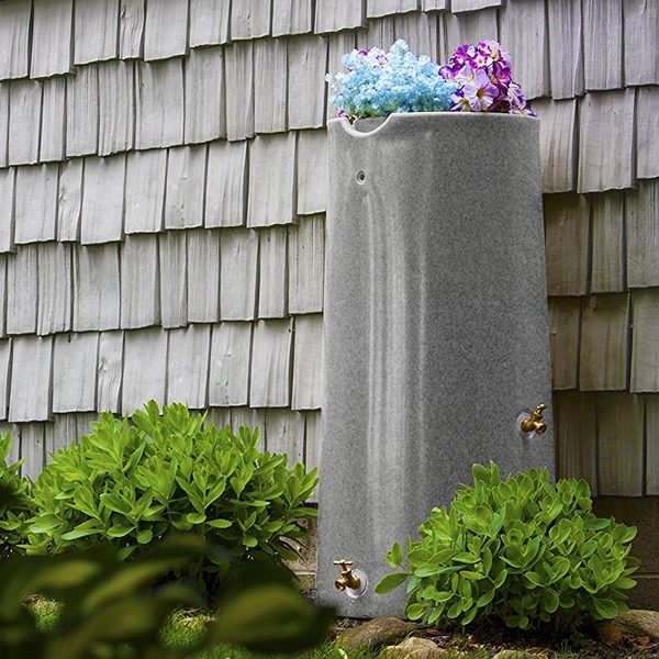 impressions reflections 50 gallon rain barrel
