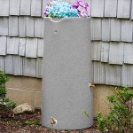impressions reflections 50 gallon rain barrel front