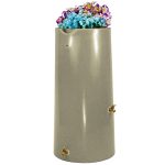 impressions reflections 50 gallon rain barrel sandstone