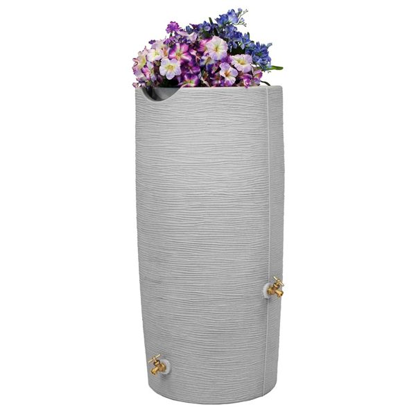 impressions stone 50 gallon rain barrel