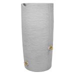 impressions stone 50 gallon rain barrels front