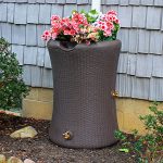 impressions willow 65 gallon rain barrel