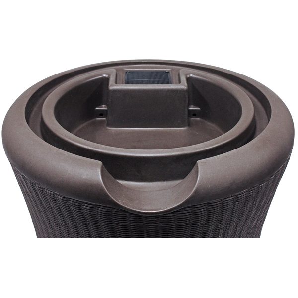 impressions willow 65 gallon rain barrel top