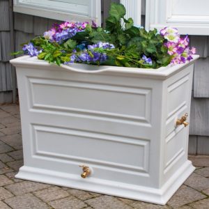 savannah elevated garden rain barrel
