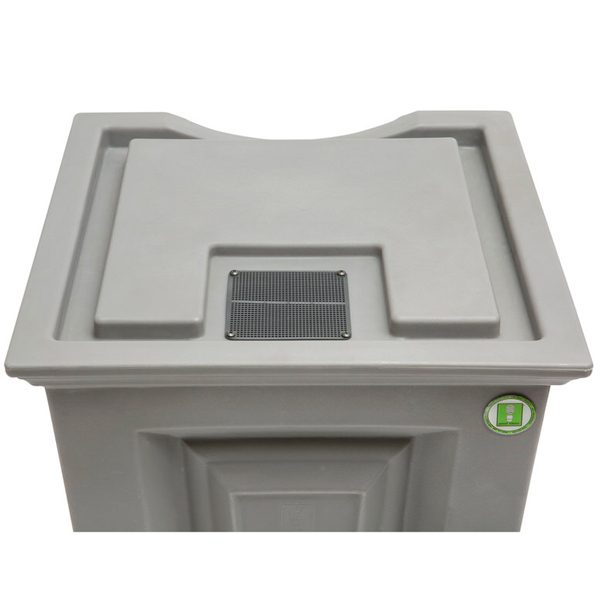 Savannah Flat Top Rain Barrel top back