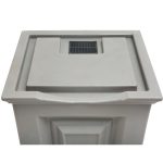 savannah flat top rain barrel top front