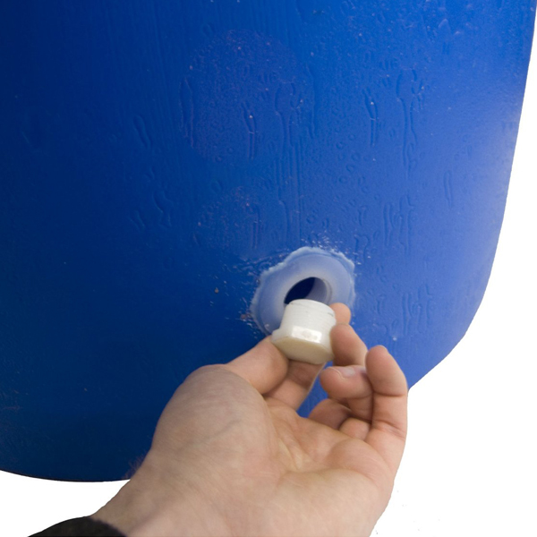 Big Blue 55 Gallon Rain Barrel Plug